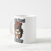 Mug Écossais de tartan de MacAulay de clan (Devant gauche)
