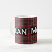 Mug Écossais de tartan de McBain MacBain de clan (Devant gauche)