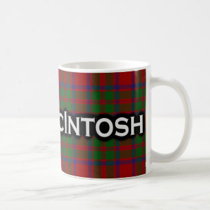 Mug Écossais de tartan de McIntosh de clan