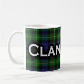 Mug Écossais de tartan de Rollo de clan (Gauche)