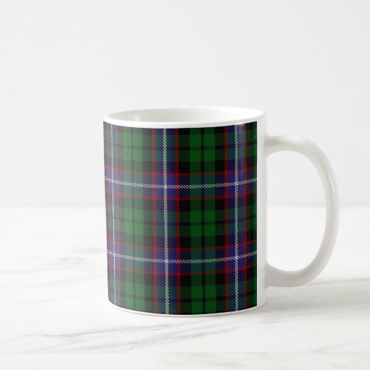 Mug Écossais de tartan de Russell de clan (Droite)