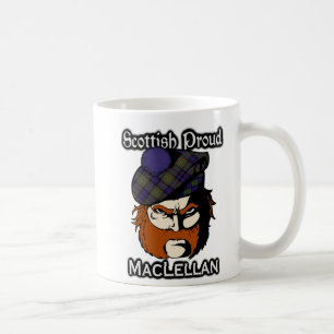 Mug Écossais écossais de tartan de MacLellan de clan
