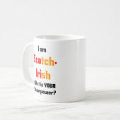 Mug Écossais-Irlandais (Devant gauche)