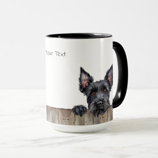 Mug écossaise de chien de Terrier (Devant droit)