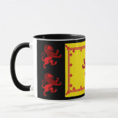 Mug Ecosse ancien drapeau de lion rampant, emblème, ba (Gauche)