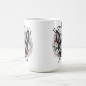 Mug Ecosse aquarelle et couronne florale (Centre)