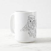 Mug Ecosse Chien Angel (Devant gauche)