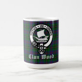 Mug Ecosse Clan Wood Crest & Tartan (Centre)