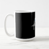 Mug Écosse - Écosse Drapeau Battement de coeur (Gauche)