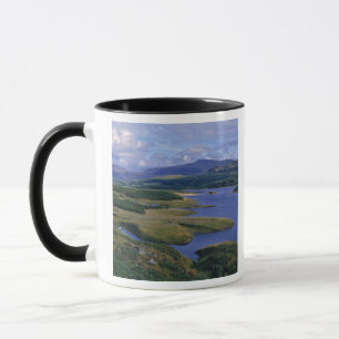 Mug Écosse, Highland, Wester Ross, Loch Garry. Un