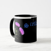 Mug Écosse, le chardon la fleur nationale (Devant gauche)