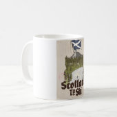 Mug Écosse pour skier (Devant gauche)