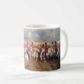 Mug Ecosse Pour Toujours (Officiers De Cavalerie) (Mil (Devant droit)