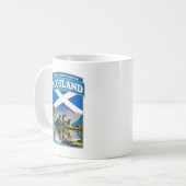 Mug Écosse Royaume-Uni Castle (Devant gauche)