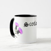 Mug Ecosse, Thistle, la fleur nationale de (Devant gauche)