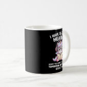 Mug Écoute à mes propres conditions Désolé, vous n'ave (Devant droit)