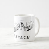 Mug Écouter Amy Beach Meilleur compositeur de musique  (Devant droit)