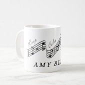 Mug Écouter Amy Beach Meilleur compositeur de musique  (Devant gauche)