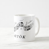 Mug Écouter Béla Bartók Meilleur compositeur de musiqu (Devant droit)
