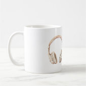 Mug Écouteurs Rose Poudrée (Gauche)