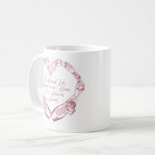 Mug Écoutez nos coeurs de ballet (Devant gauche)