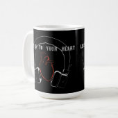 Mug Écoutez votre cœur (Devant gauche)
