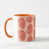 Mug Écran à coquille de saint Jacques, Corail clair or (Gauche)