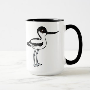 Mug Écran à tuyau Avocet mignon Birdorable Cartoon Bir