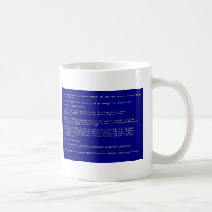 Mug Écran bleu de la mort