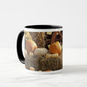 Mug Écran Citrouille Automne Et Mère (Devant gauche)