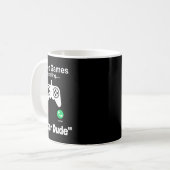 Mug Écran d'appel de joueur drôle – Manette “plus tard (Devant gauche)