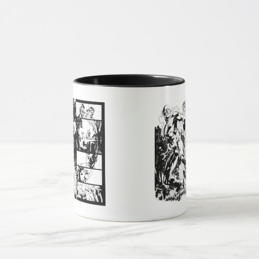 Mug Écran Flash et vert 2 (Centre)