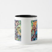 Mug Écran noir de nuit - Couleur (Centre)