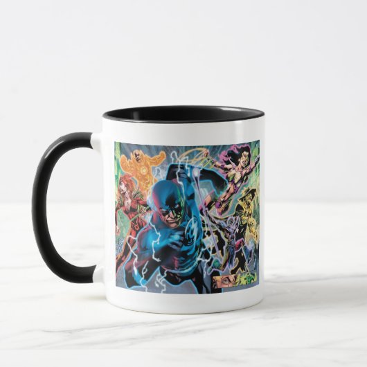 Mug Écran noir de nuit - Couleur (Gauche)