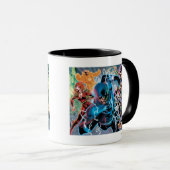 Mug Écran noir de nuit - Couleur (Devant droit)