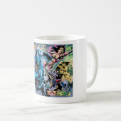 Mug Écran noir de nuit - Couleur (Devant droit)