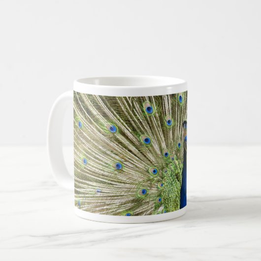 Mug Écran Peacock (Devant gauche)