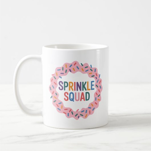 Mug Écrasage | Saupoudrer bébé (Gauche)