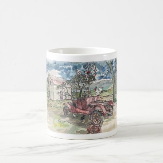 Mug Écratère de poulet (Centre)