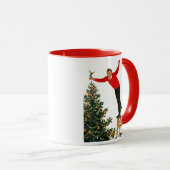 Mug Écrimage de l'arbre (Devant droit)
