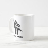 Mug Écrire est une force (Devant gauche)