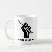 Mug Écrire est une force (Gauche)