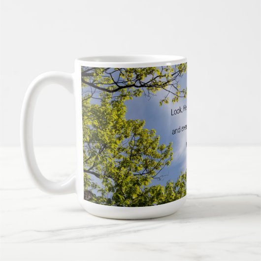 Mug Écriture, Apocalypse 1:7, (Gauche)