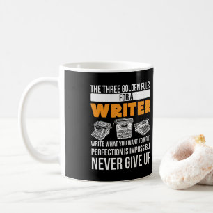 Mug Écriture Auteur Publié Les Trois Règles D'Or