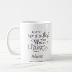 Mug Écriture biblique chrétienne