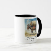 Mug Écriture biblique inspirante Citation Matt (Devant droit)