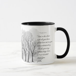 Mug Écriture Biblique Proverbes 3:5-6 Aie confiance da