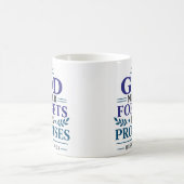 Mug Écriture botanique des promesses de Dieu (Centre)