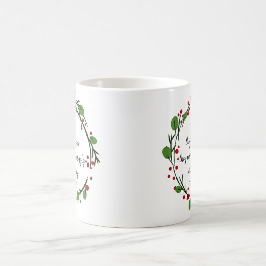 Mug Écriture chrétienne de Noël (Centre)