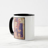 Mug Écriture de Dante 'le Comedy divin (Devant gauche)